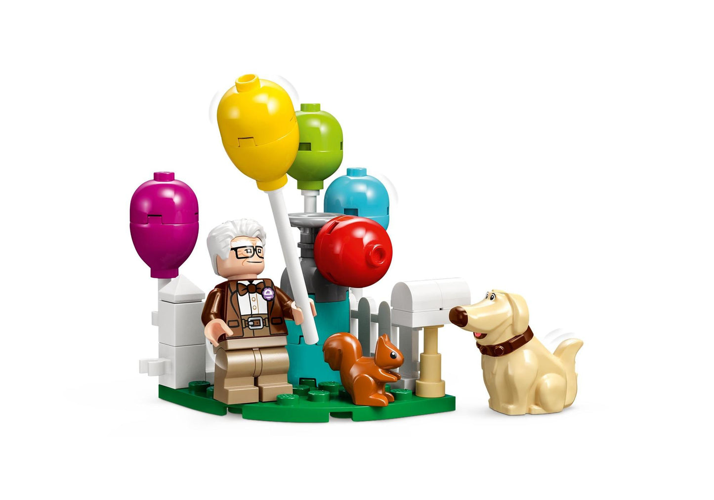 Lego 43217 Disney 100 Jahre: Carls Haus aus Oben