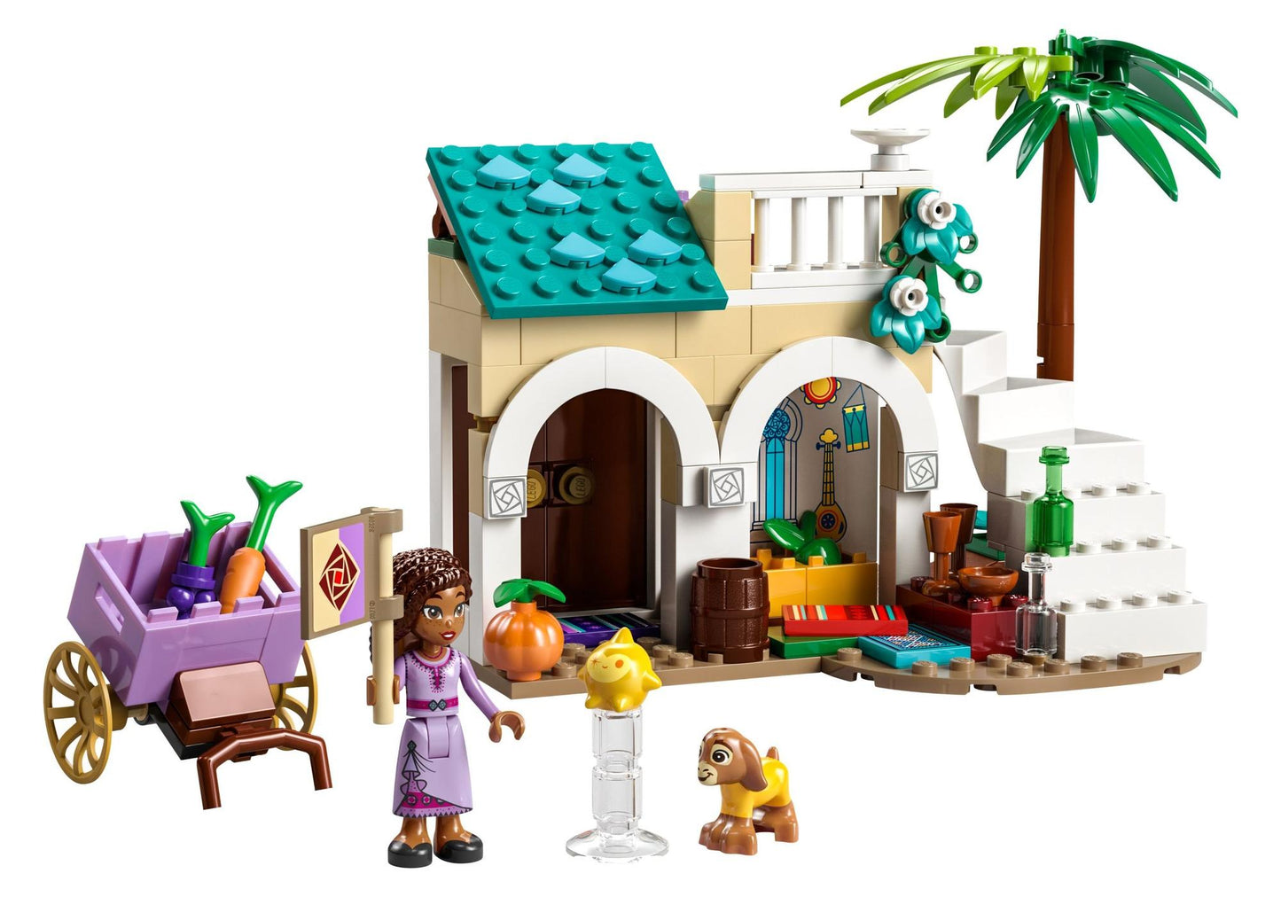 Lego 43223 Disney Wish: Asha in der Stadt Rosas