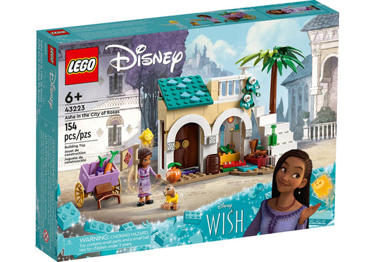Lego 43223 Disney Wish: Asha in der Stadt Rosas