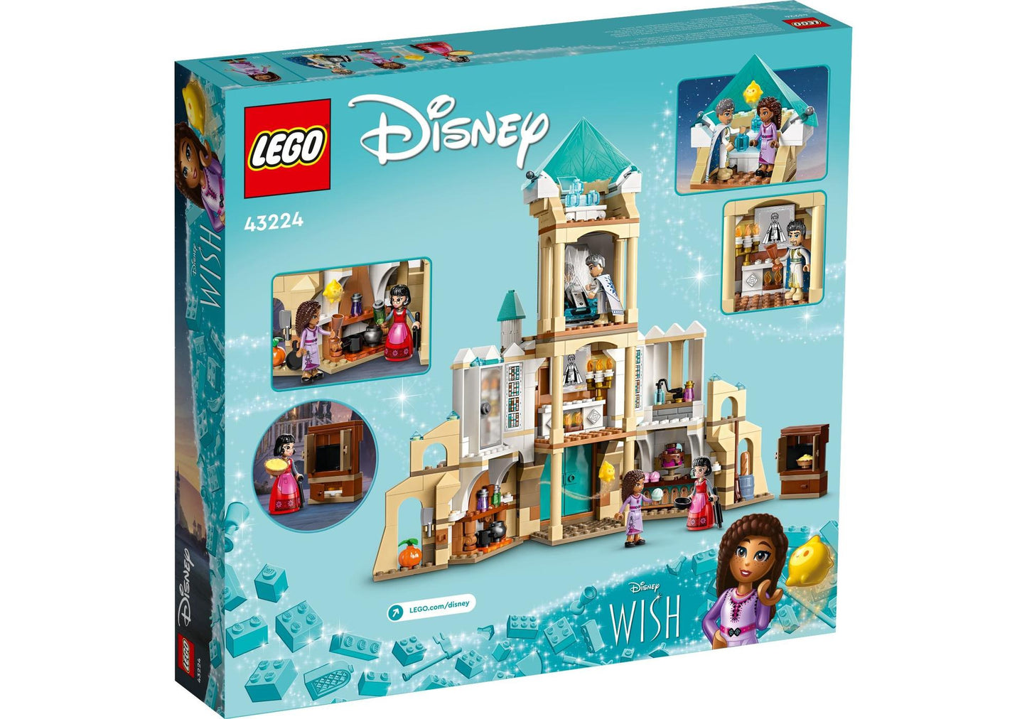 Lego 43224 Disney Wish: König Magnificos Schloss
