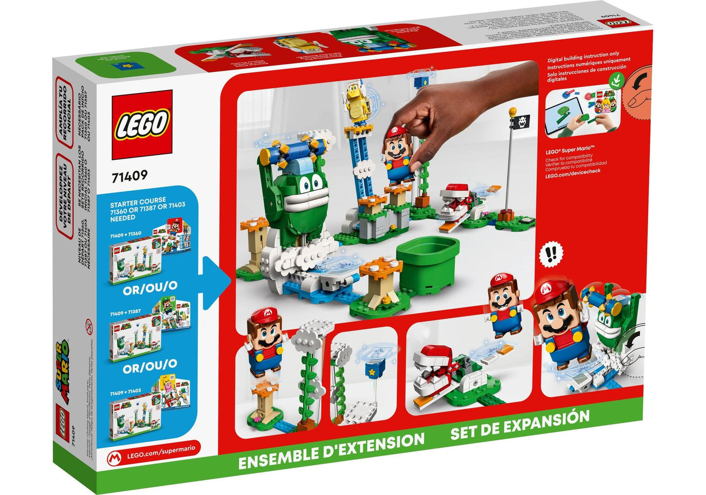 Lego 71409 Super Mario: Maxi-Spikes Wolken-Challenge - Erweiterungsset