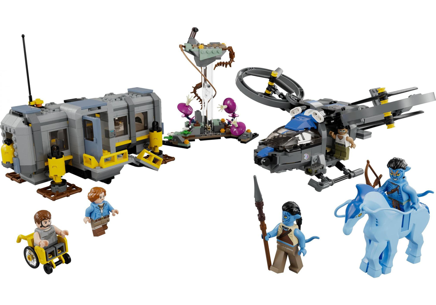 Lego 75573 Avatar: Schwebende Berge: Site 26 und RDA Samson