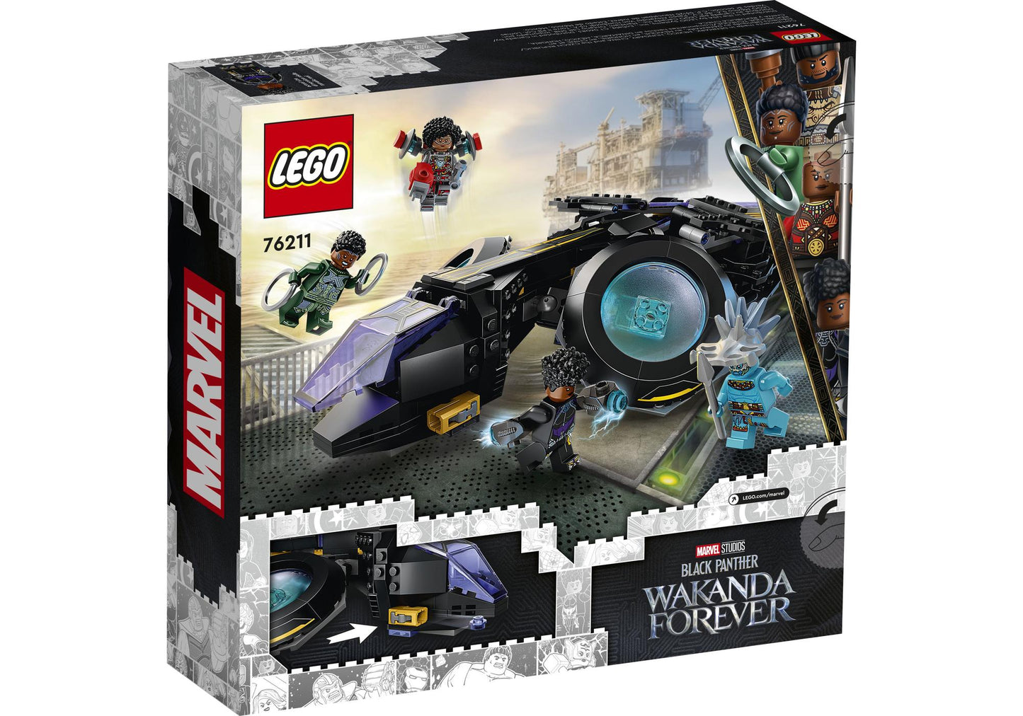Lego 76211 Black Panther: Shuris Sonnenvogel