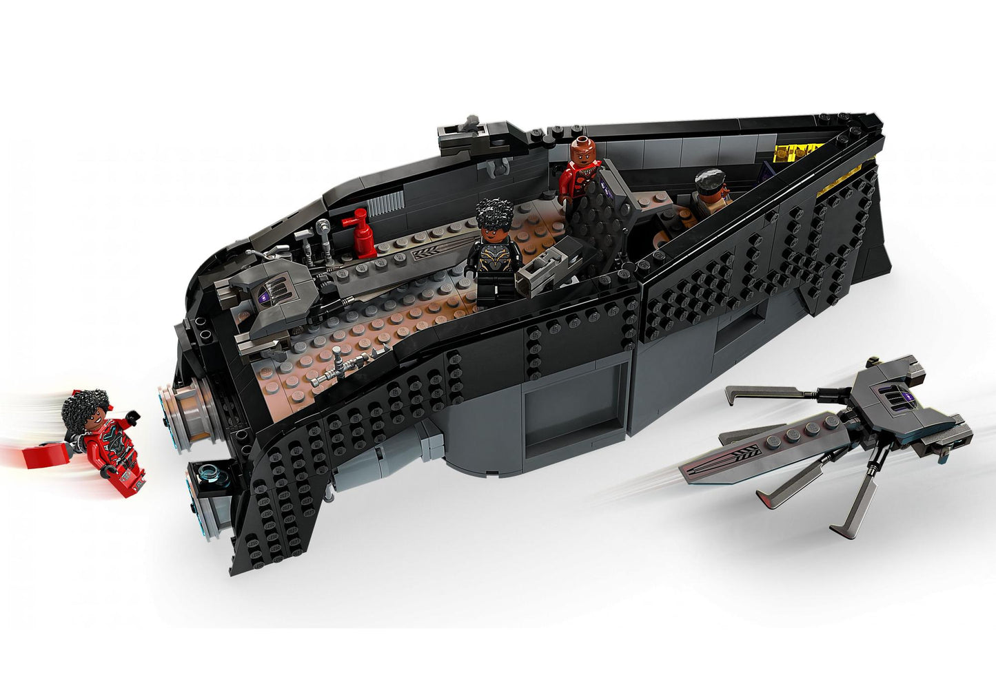 Lego 76214 Black Panther: Duell auf dem Wasser