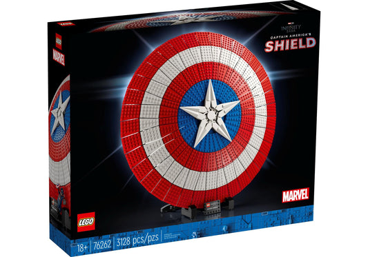 Lego 76262 Marvel The Infinity Saga: Captain Americas Schild
