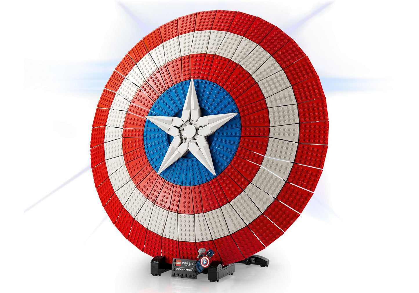 Lego 76262 Marvel The Infinity Saga: Captain Americas Schild