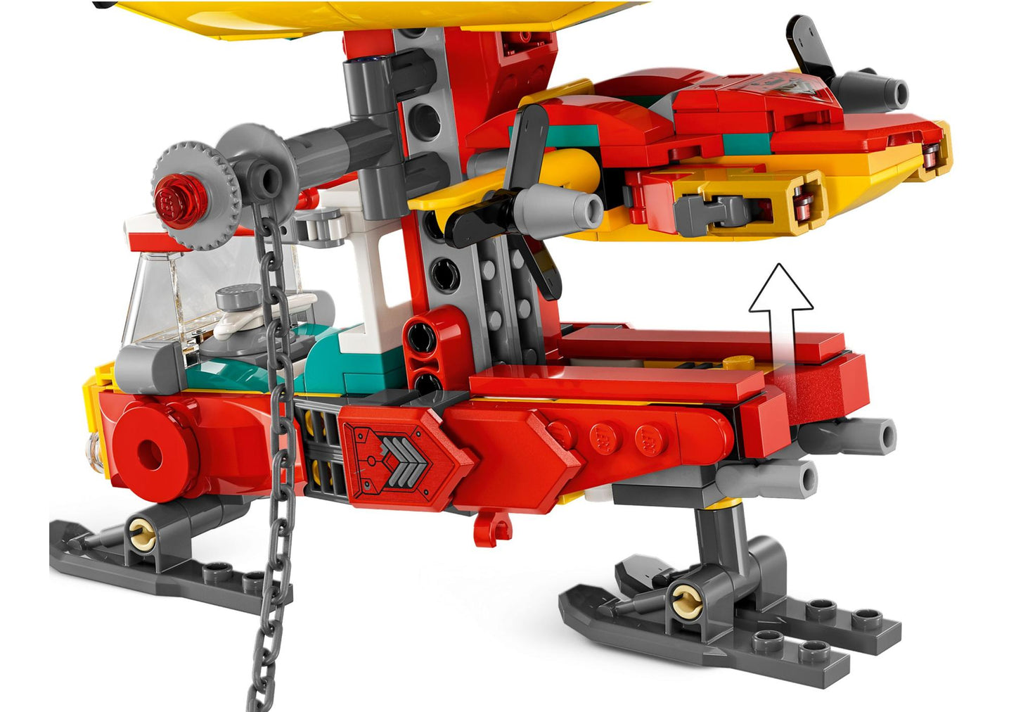Lego 80046 Monkie Kid: Monkie Kids Wolkenschiff