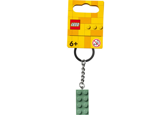Lego 854159 Schlüsselanhänger 2x4 Stein Sandgrün