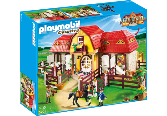 Playmobil 5221 Country Großer Reiterhof mit Paddocks