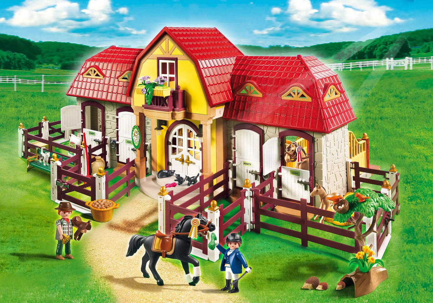 Playmobil 5221 Country Großer Reiterhof mit Paddocks