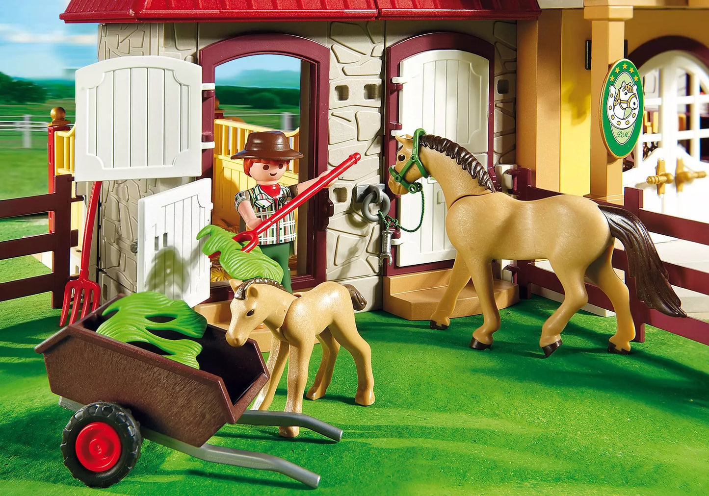 Playmobil 5221 Country Großer Reiterhof mit Paddocks