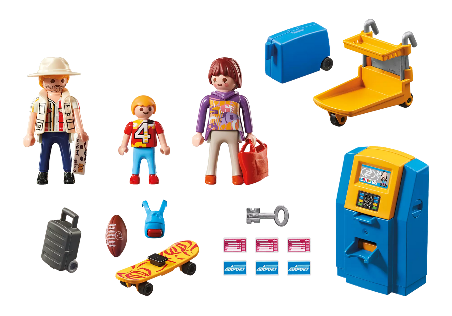 Playmobil 5399 City Action Familie beim Check-in