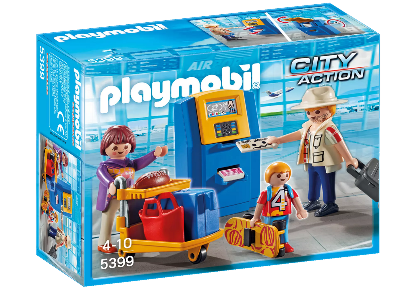 Playmobil 5399 City Action Familie beim Check-in