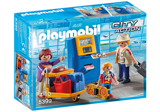 Playmobil 5399 City Action Familie beim Check-in