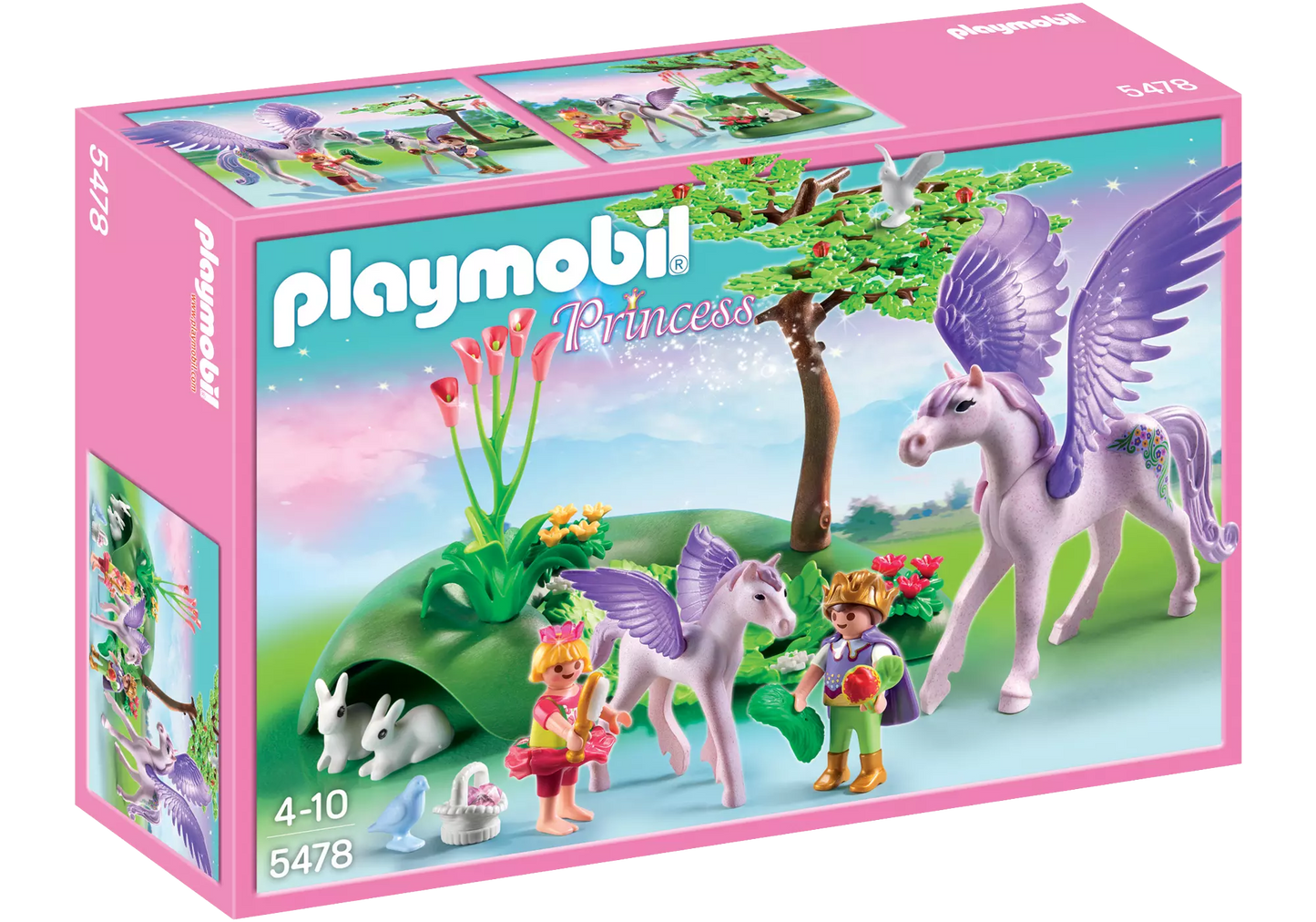 Playmobil 5478 Princess Königskinder beim Baby-Pegasus