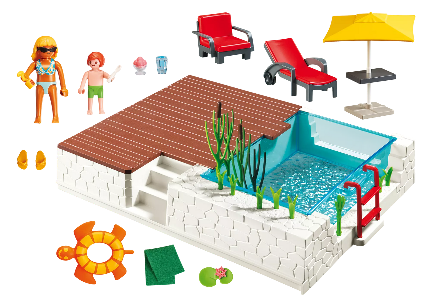 Playmobil 5575 City Life Einbau-Swimmingpool