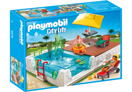 Playmobil 5575 City Life Einbau-Swimmingpool