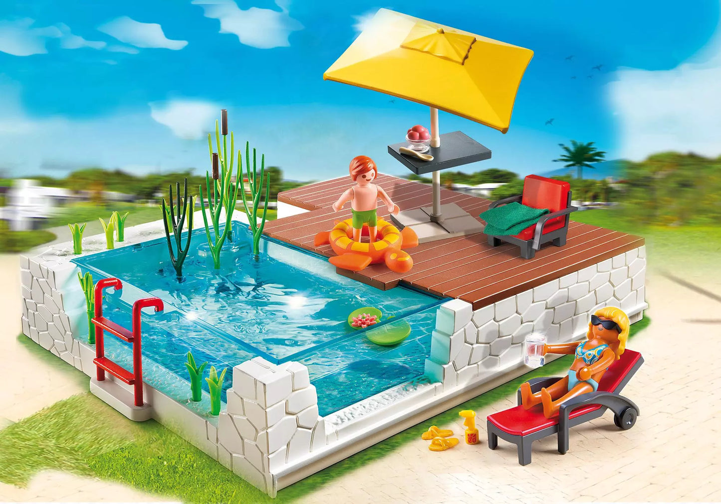 Playmobil 5575 City Life Einbau-Swimmingpool