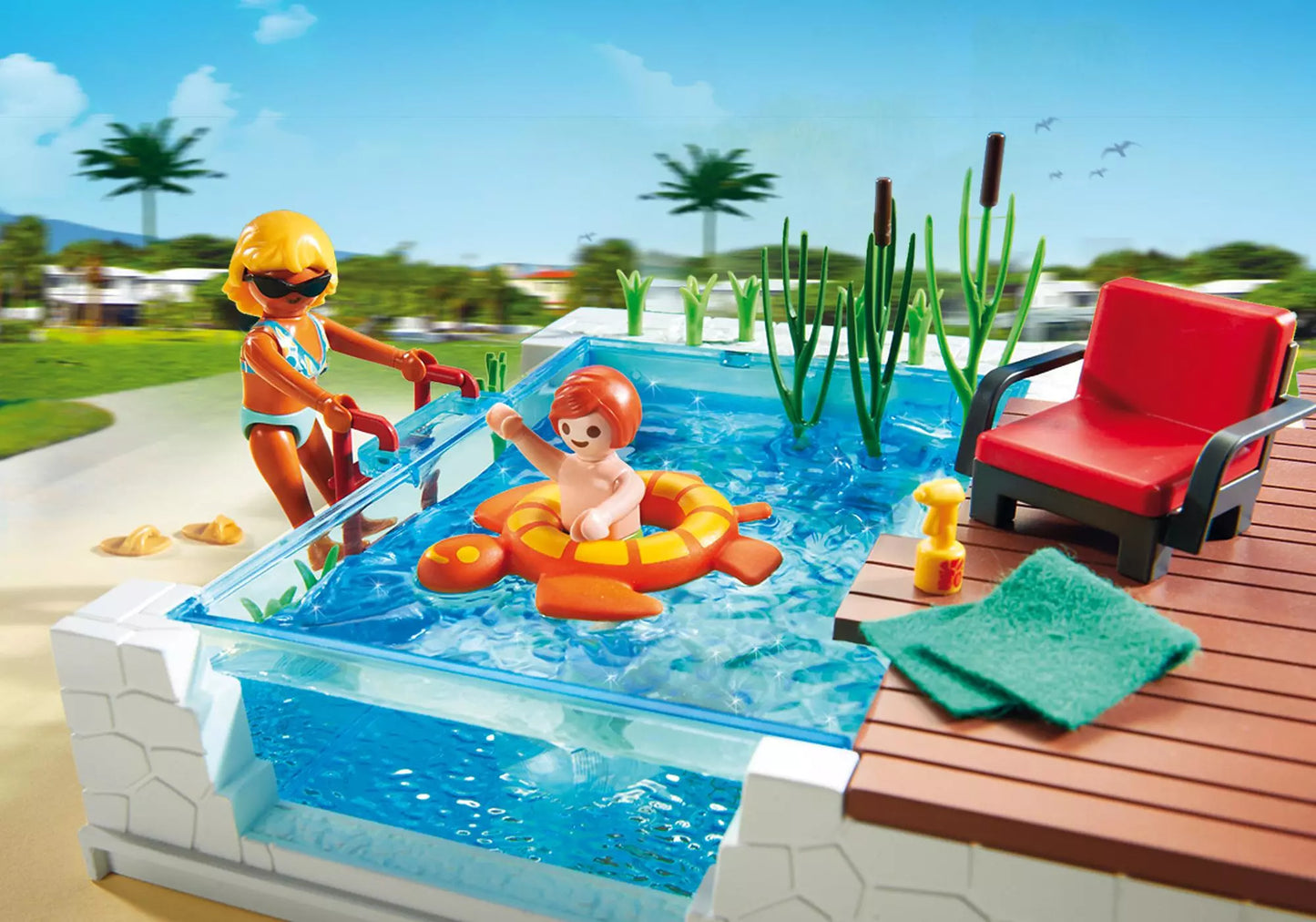 Playmobil 5575 City Life Einbau-Swimmingpool