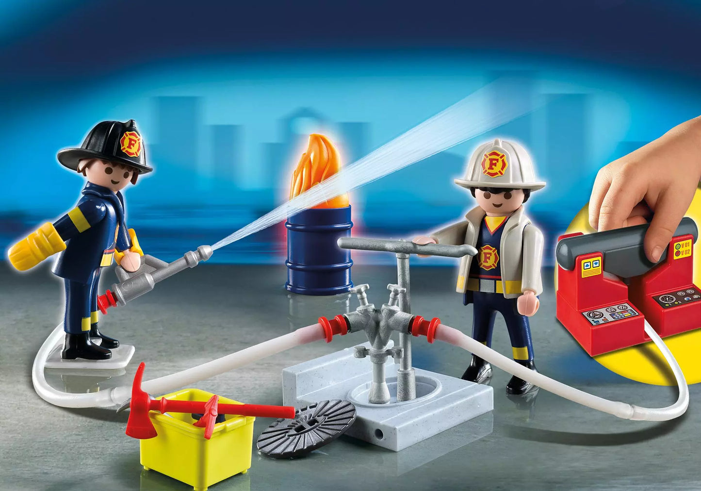Playmobil 5651 City Action Carry Case Feuerwehreinsatz