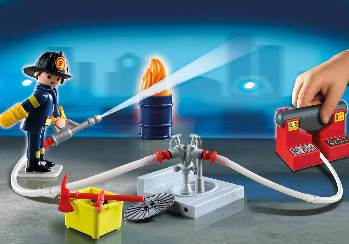 Playmobil 5651 City Action Carry Case Feuerwehreinsatz