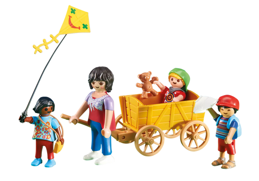 Playmobil 6439 City Life Erzieherin mit Bollerwagen (Folienverpackung)