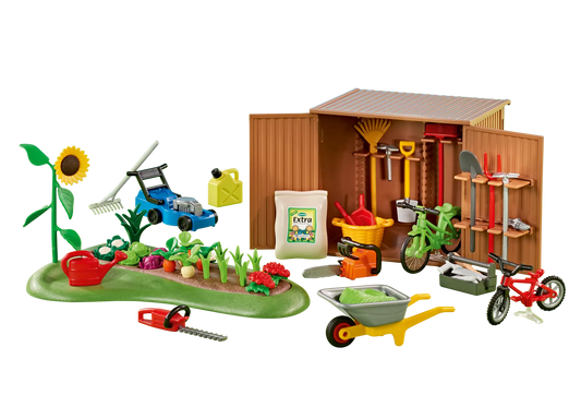 Playmobil 6558 City Life Gartenschuppen (Folienverpackung)