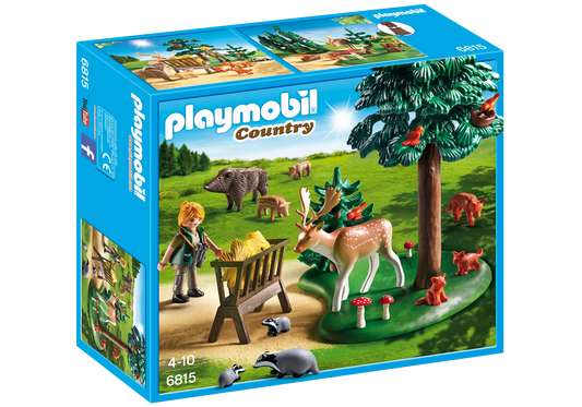 Playmobil 6815 Country Waldlichtung mit Tierfütterung