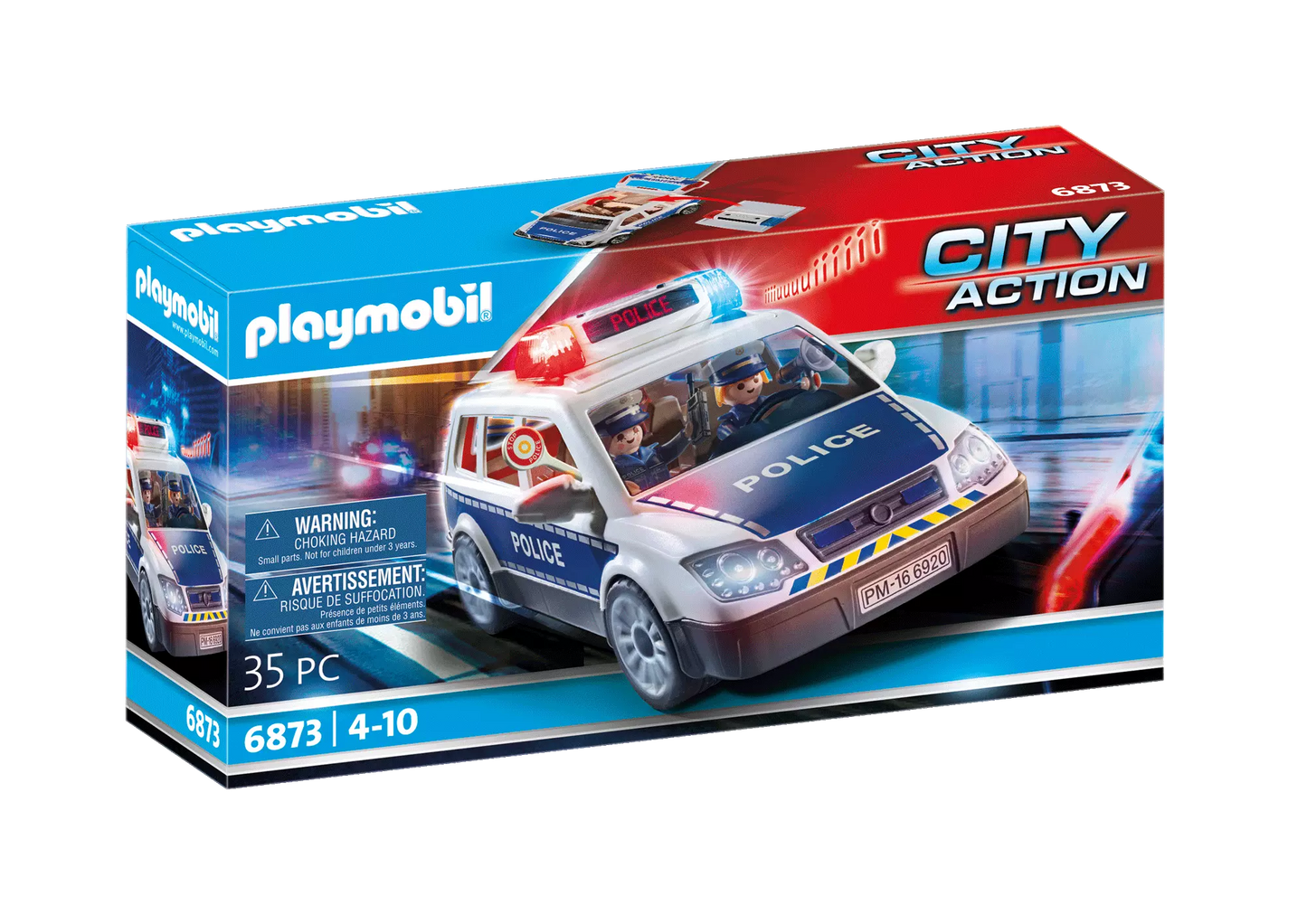 Playmobil 6873 City Action Polizei-Einsatzwagen