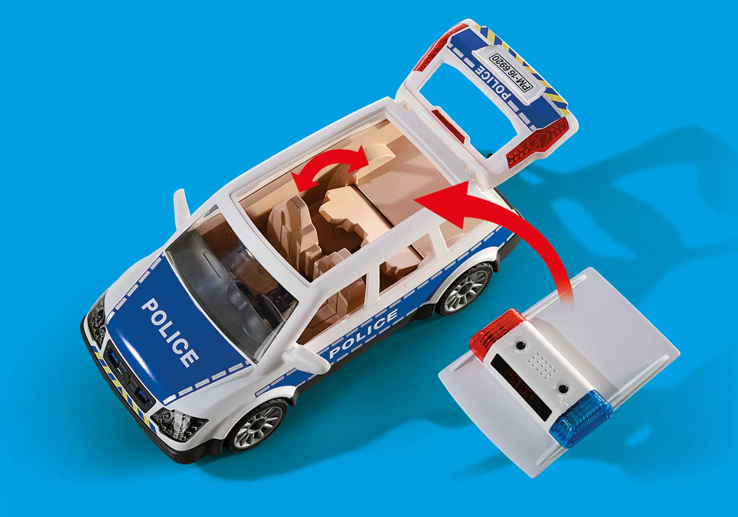 Playmobil 6873 City Action Polizei-Einsatzwagen