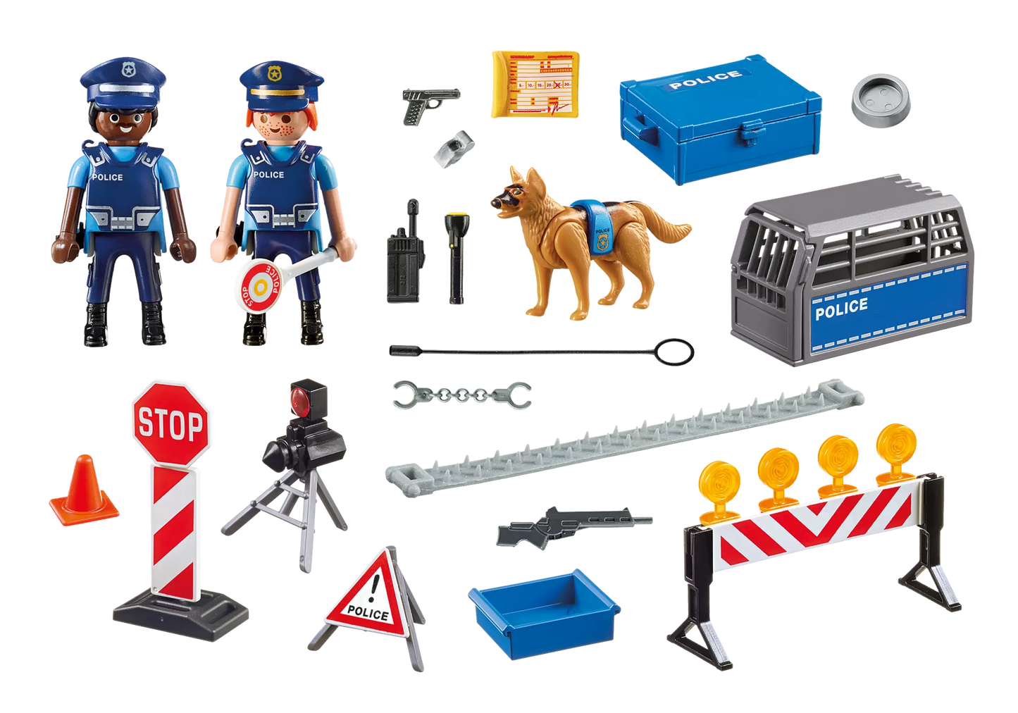 Playmobil 6878 City Action Polizei-Straßensperre