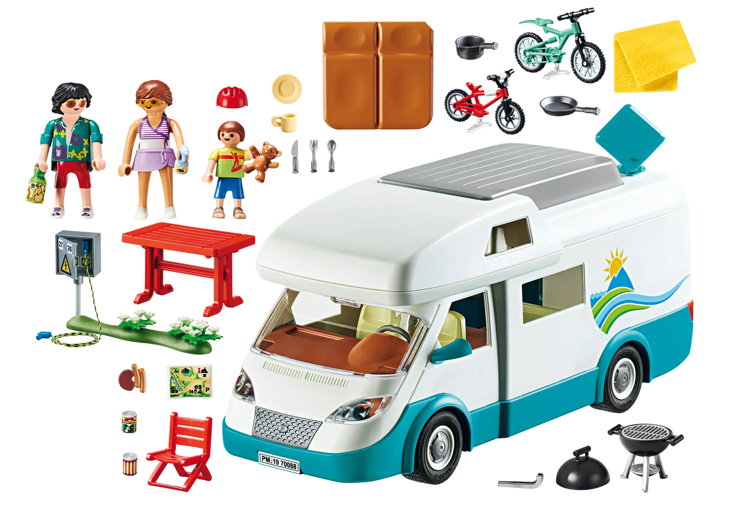 Playmobil 70088 Family Fun Familien-Wohnmobil