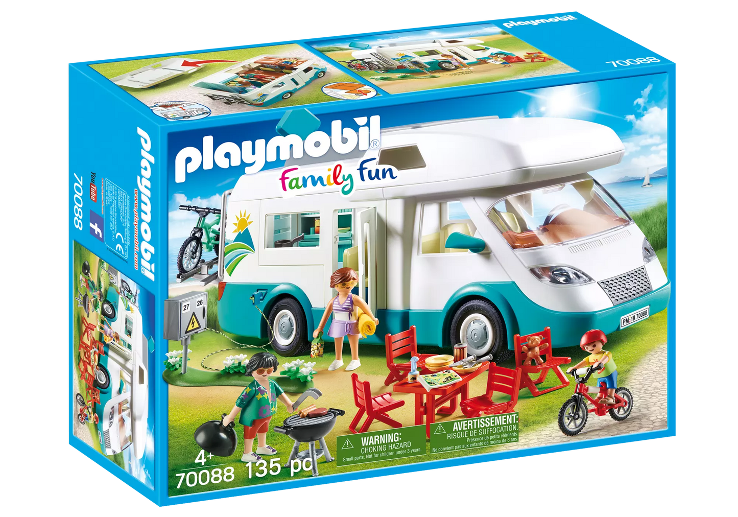 Playmobil 70088 Family Fun Familien-Wohnmobil