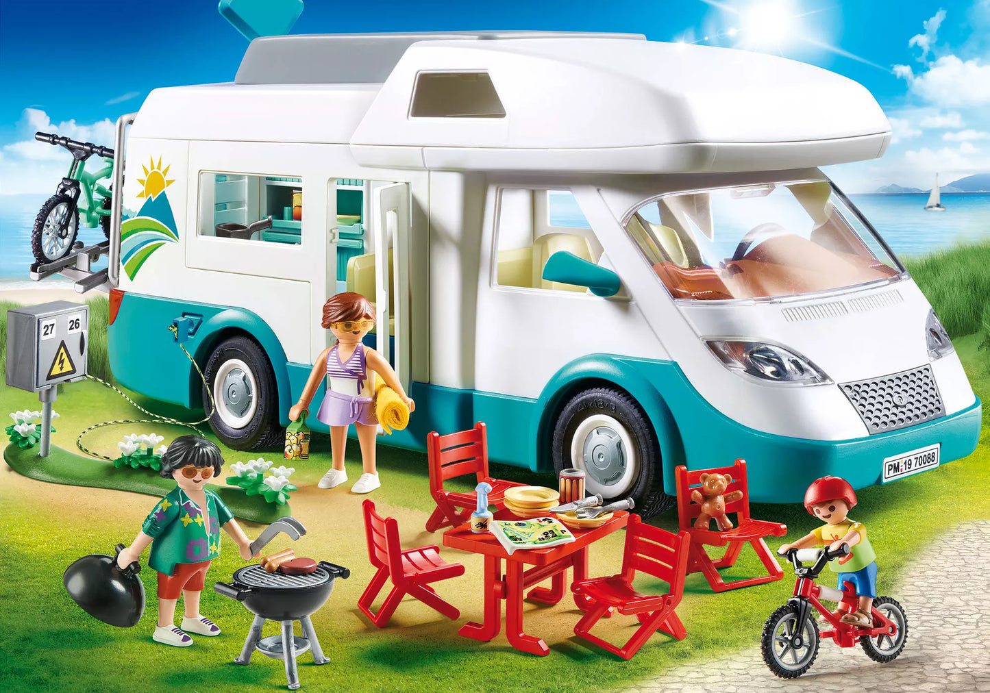Playmobil 70088 Family Fun Familien-Wohnmobil