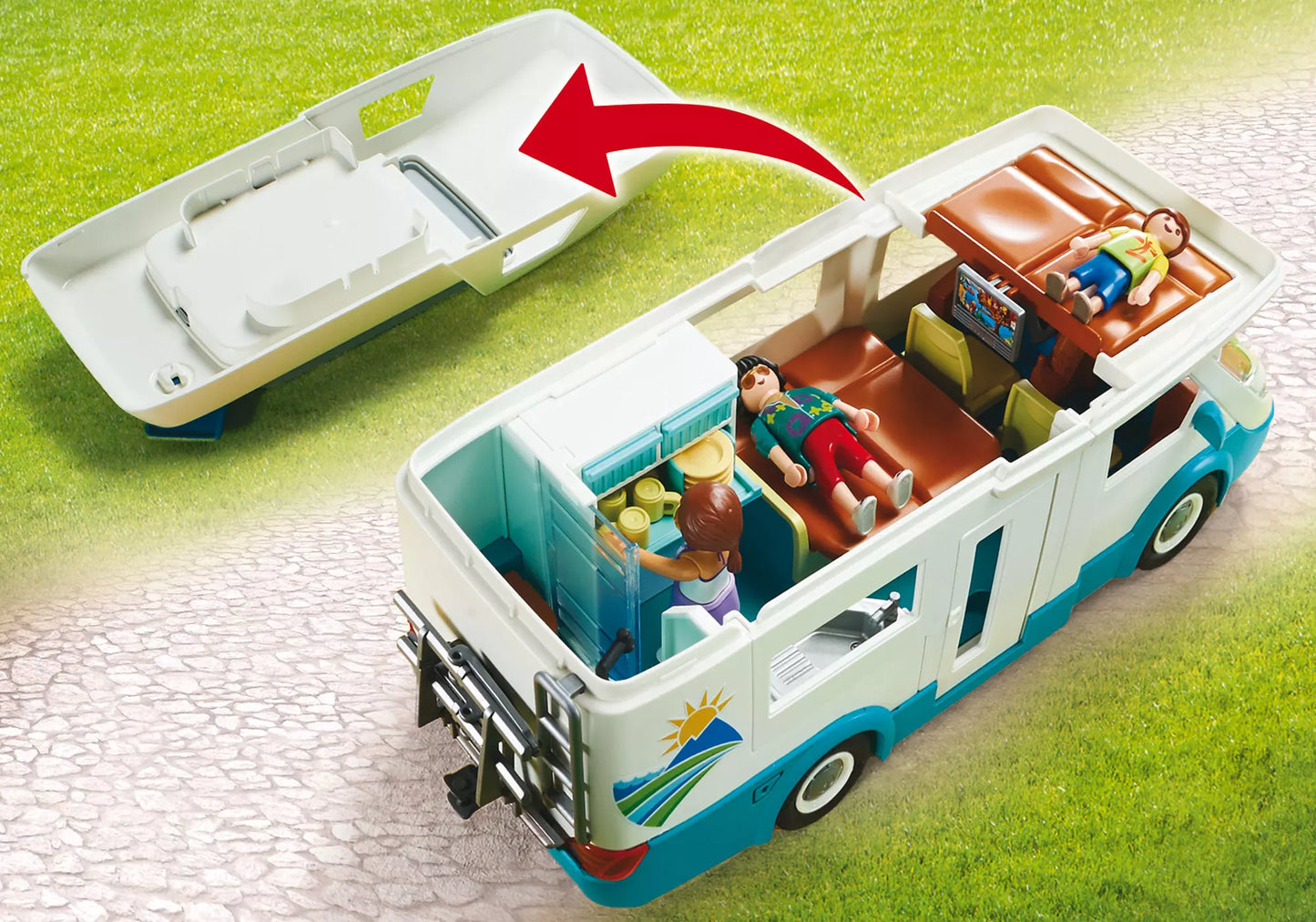Playmobil 70088 Family Fun Familien-Wohnmobil
