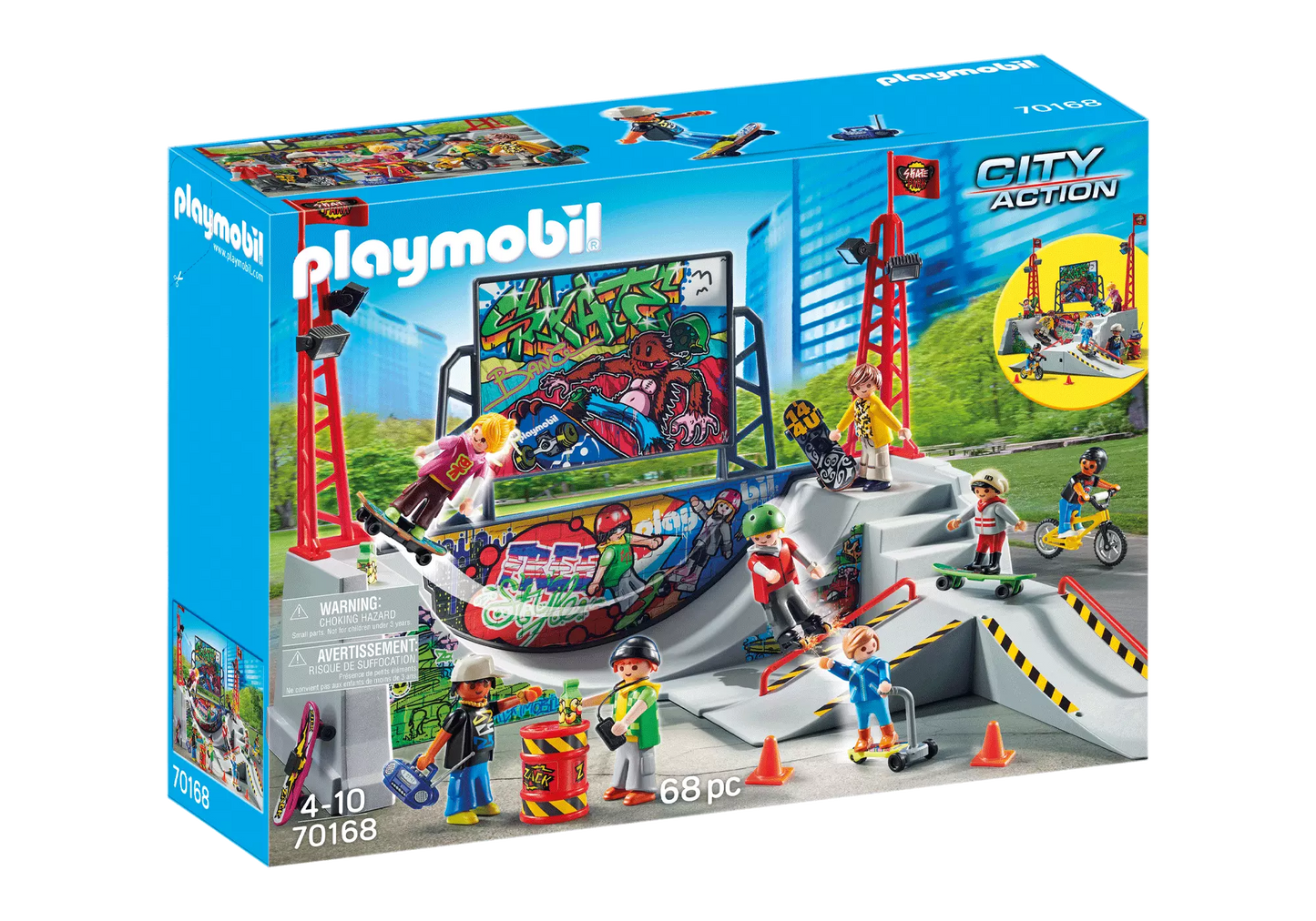 Playmobil 70168 City Action Skaterpark