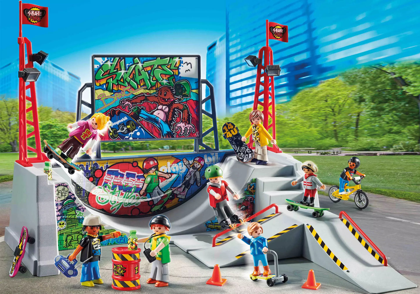 Playmobil 70168 City Action Skaterpark