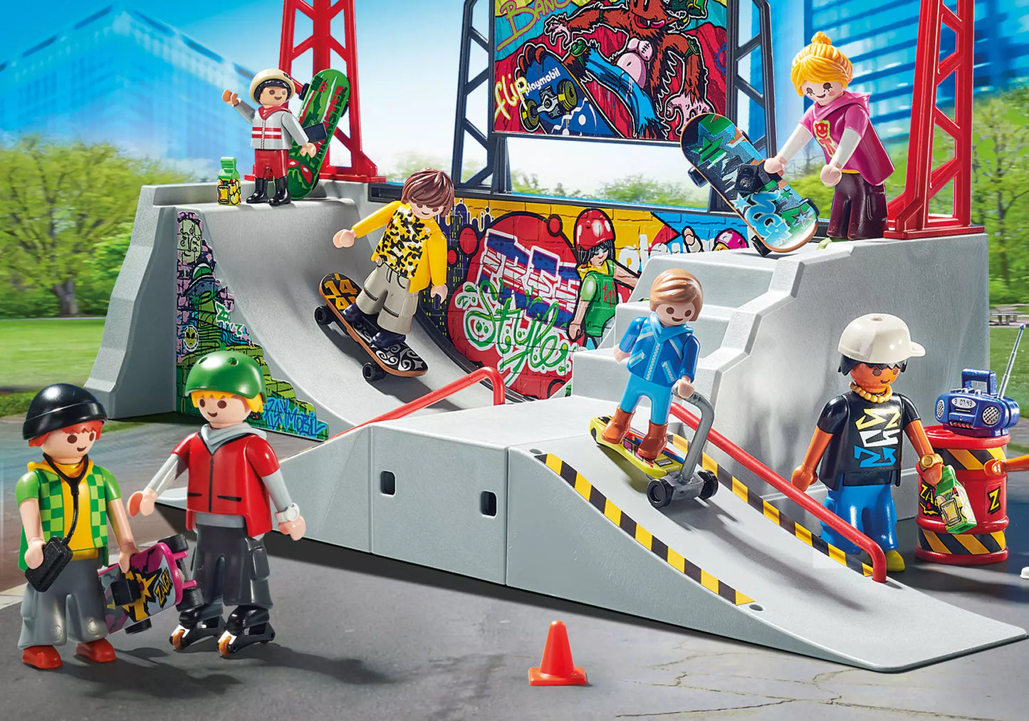 Playmobil 70168 City Action Skaterpark