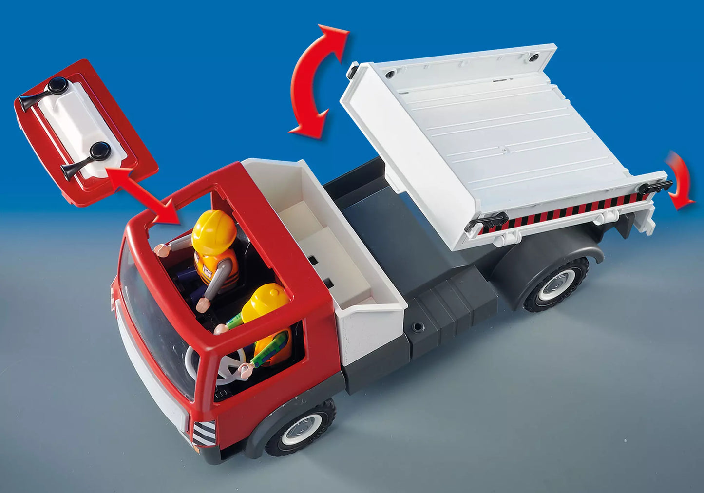Playmobil 70169 City Action Cargo-Halle mit Transportfahrzeugen