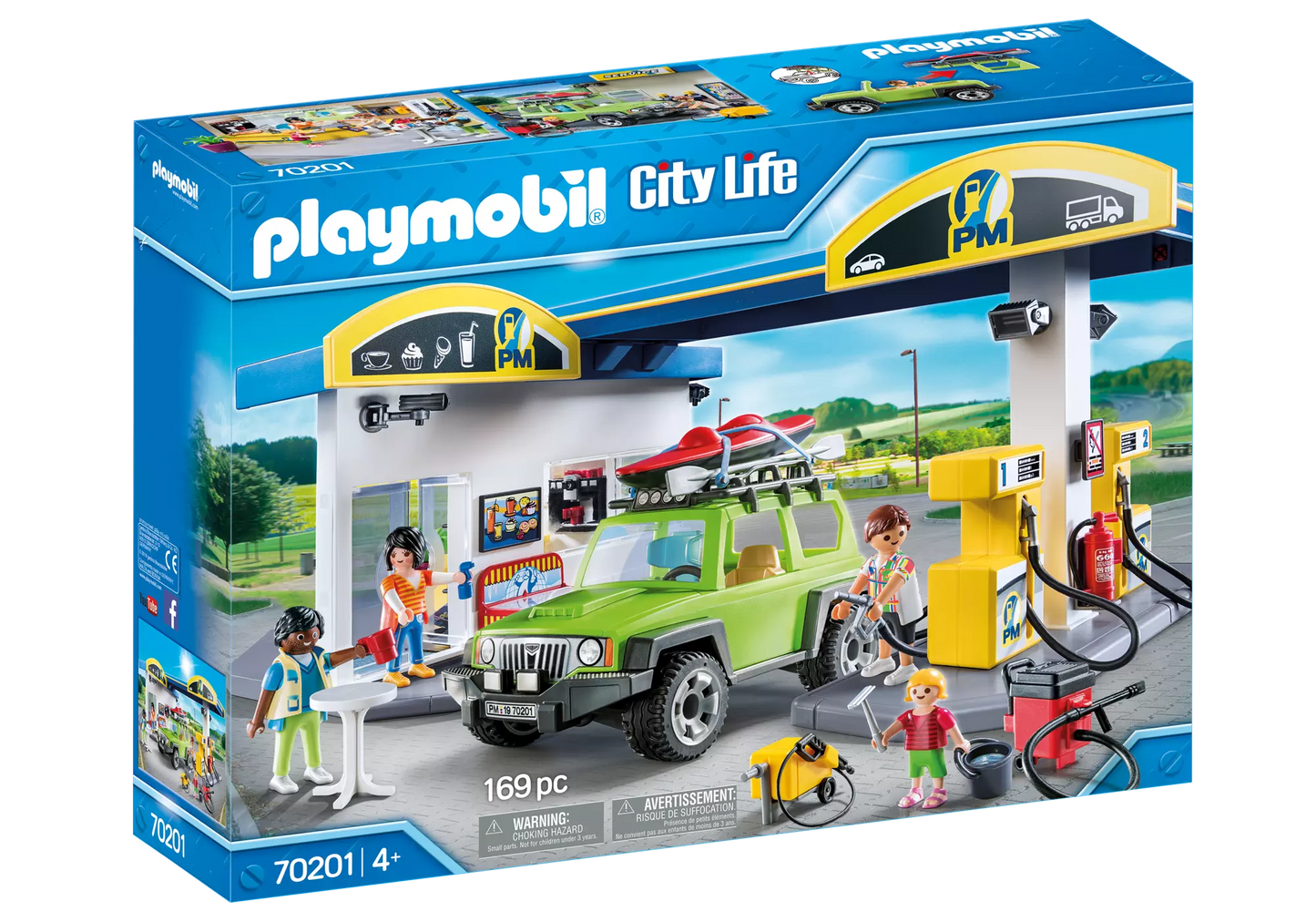 Playmobil 70201 City Life Große Tankstelle