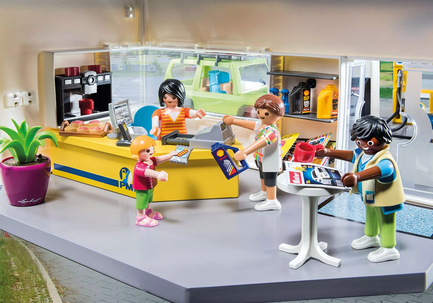 Playmobil 70201 City Life Große Tankstelle
