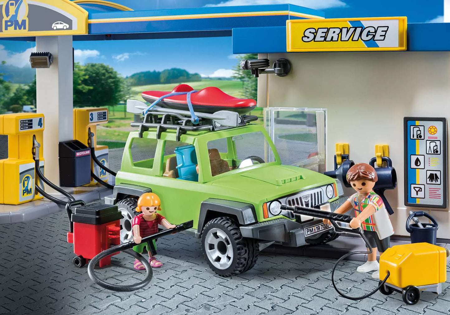Playmobil 70201 City Life Große Tankstelle