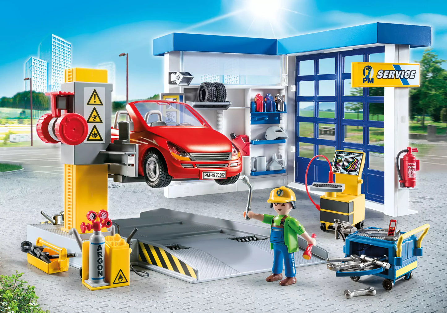 Playmobil 70202 City Life Autowerkstatt