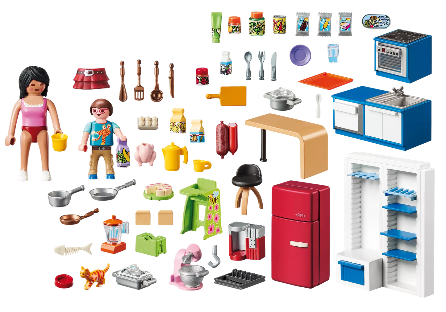 Playmobil 70206 Dollhouse Familienküche