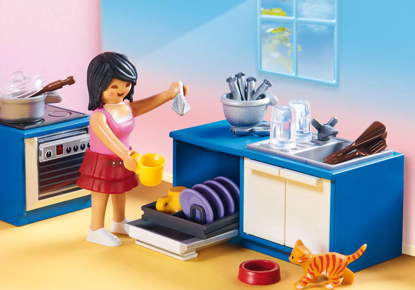 Playmobil 70206 Dollhouse Familienküche