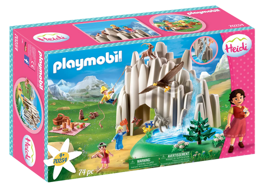 Playmobil 70254 Heidi Am Kristallsee mit Heidi, Peter und Clara