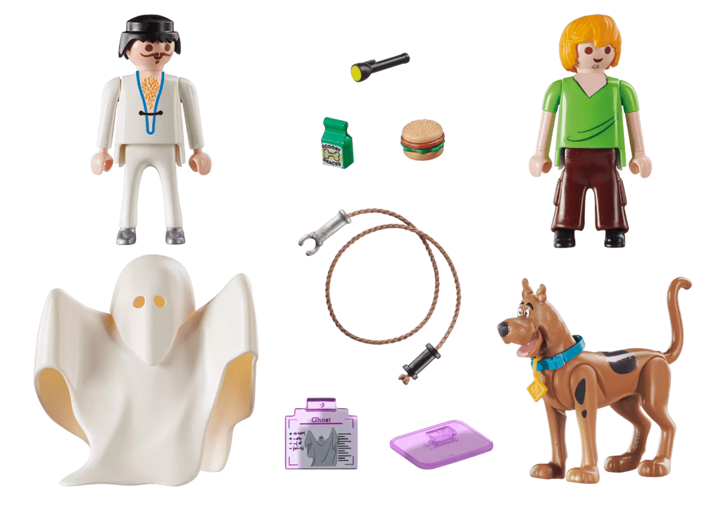 Playmobil 70287 Scooby-Doo! Scooby und Shaggy mit Geist