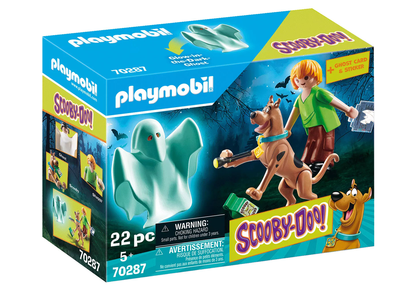 Playmobil 70287 Scooby-Doo! Scooby und Shaggy mit Geist
