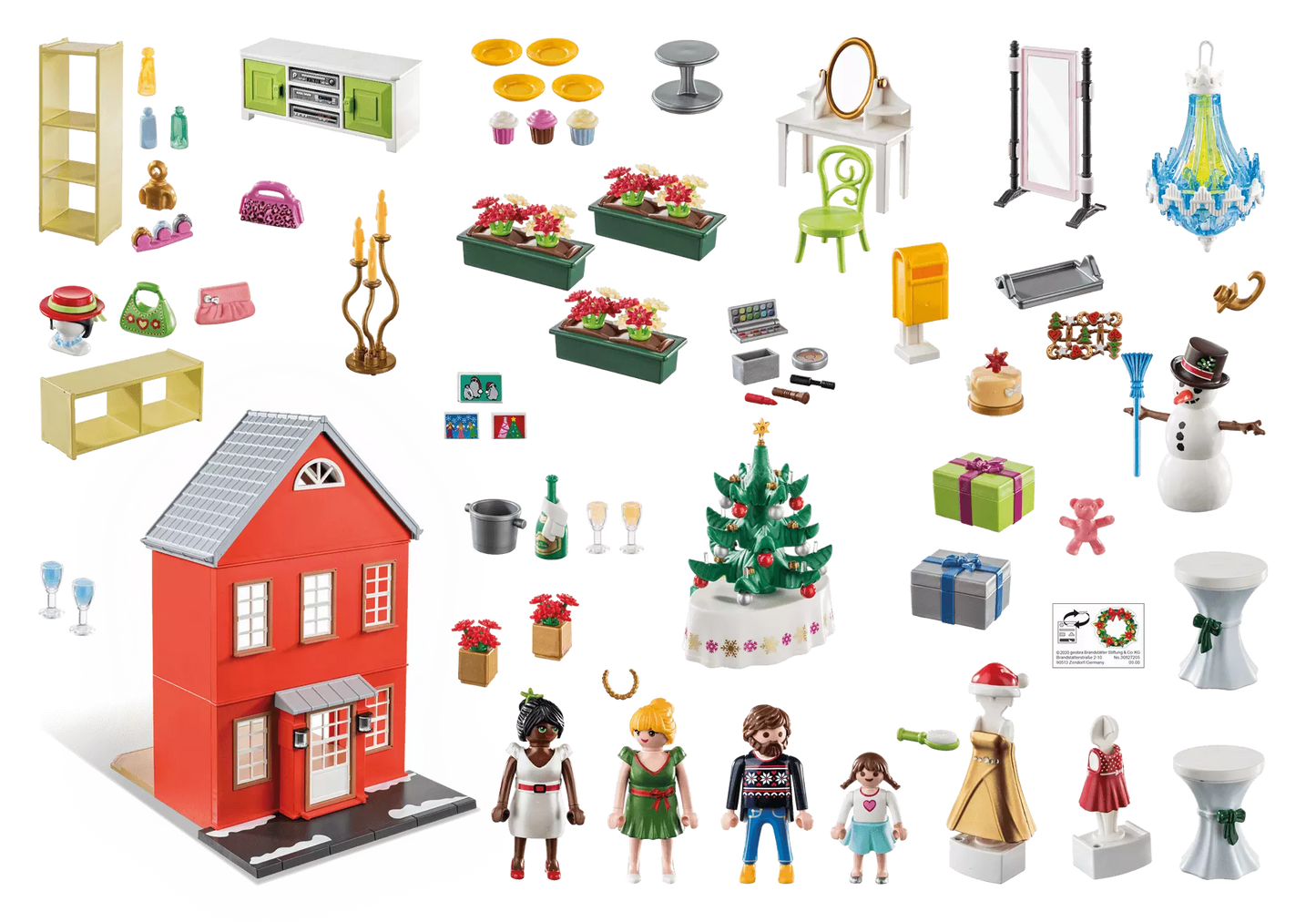 Playmobil 70383 City Life Adventskalender Weihnachten im Stadthaus