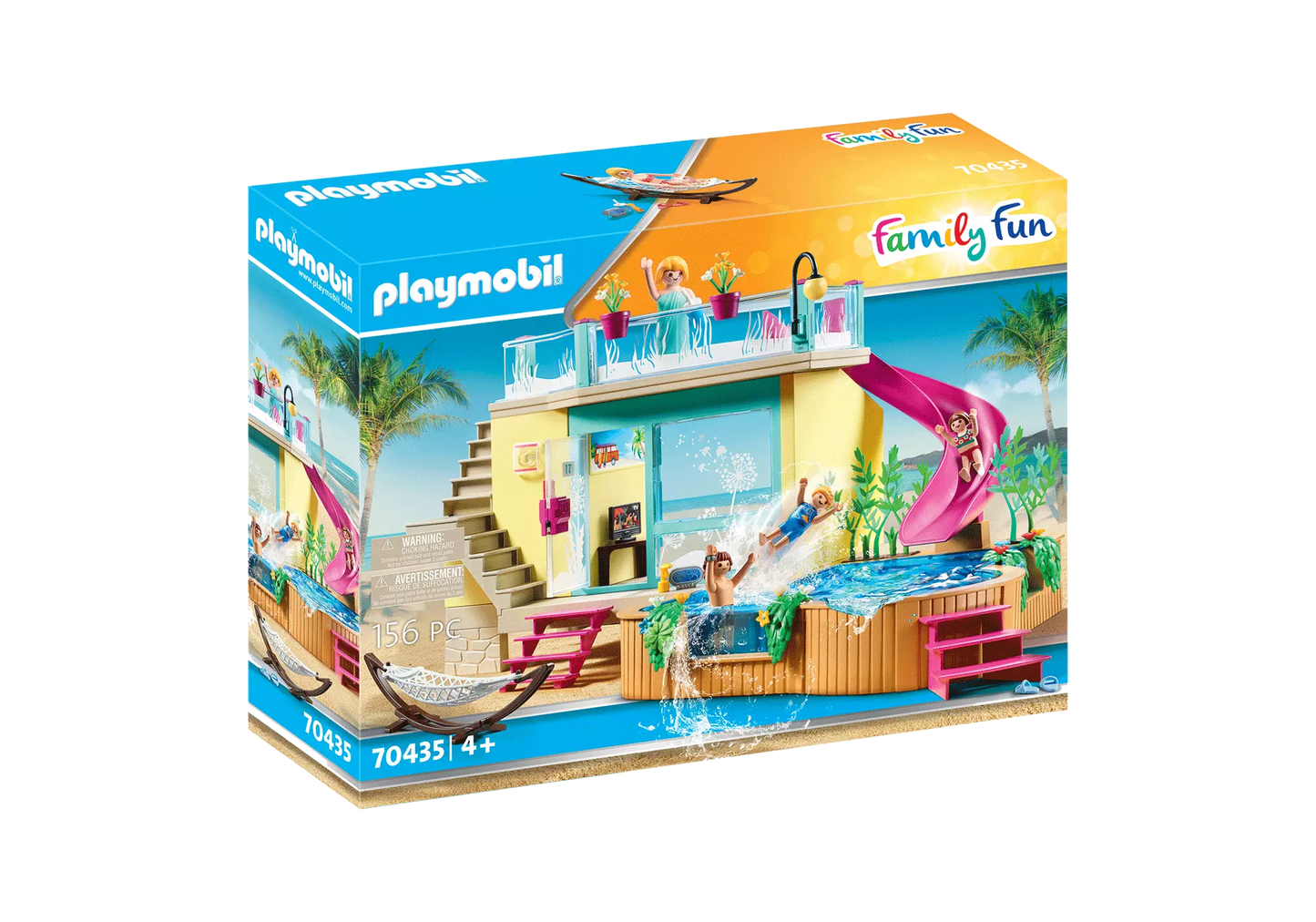 Playmobil 70435 Family Fun Bungalow mit Pool